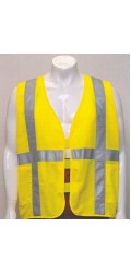 GV.2006 Hi Vis Safety Vest with 3M sew on Tape (Qty 100+ 30% Off)