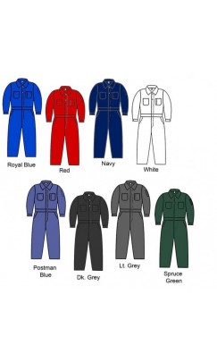 G4.7076 65/35 Poly/Cotton Unlined Coverall