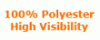100% Polyester Hi-Vis