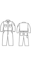 G2.785 Kermel Kid's Unlined Coverall