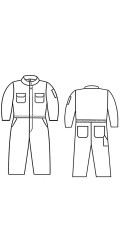 G2.789 Nomex IIIA Kid's Unlined Coverall