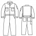 G2.797 Nomex IIIA Unlined Coverall