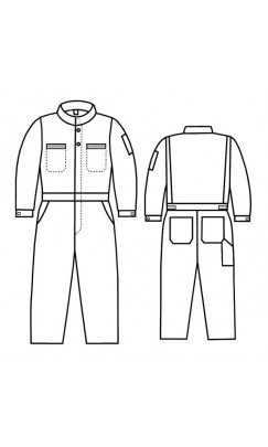 G2.999 Nomex IIIA Vapro-Lite Unlined Coverall