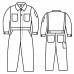 G3.7070 100% Cotton Unlined Coverall
