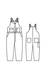GB.719A Nomex IIIA Vapro-Lite Unlined Bib Overall