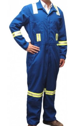 GT.123 Economic Style Nomex IIIA Unlined Coverall with stripes