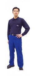 NM.G19 Nomex Jersey Long Sleeve Golf Shirt